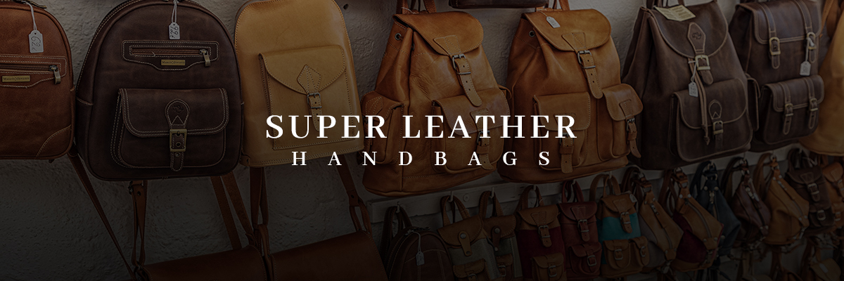 Super Leather Handbags - store banner