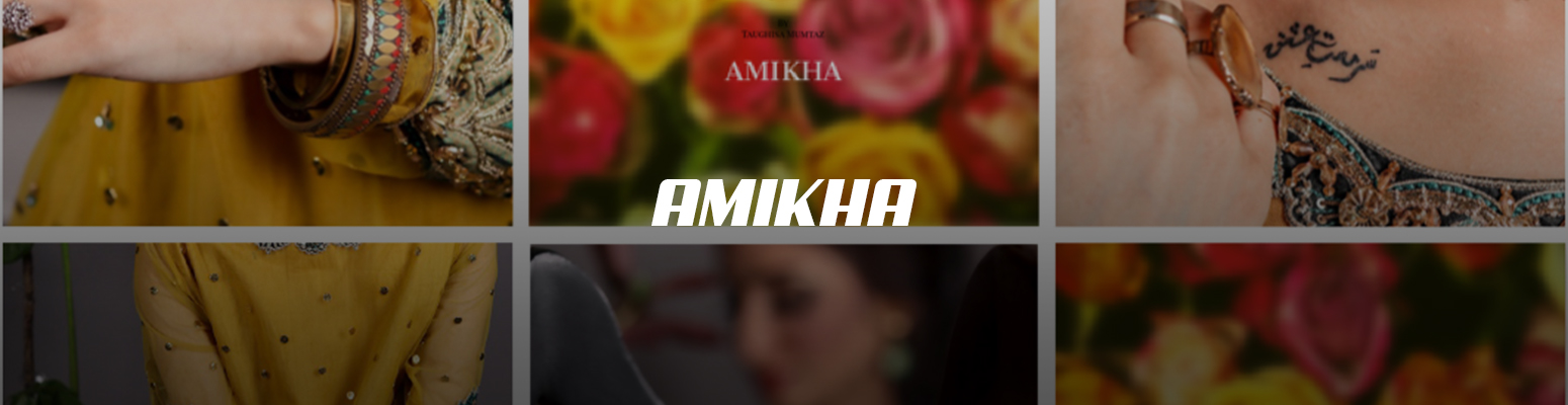Amikha - store banner
